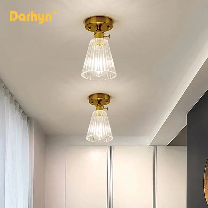 Plafonnier Japonais en Verre Unique | Marco Lucetti