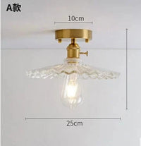 Plafonnier Japonais en Verre Unique | Marco Lucetti A