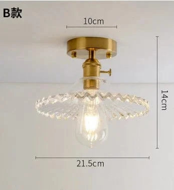 Plafonnier Japonais en Verre Unique | Marco Lucetti B