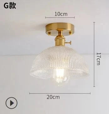 Plafonnier Japonais en Verre Unique | Marco Lucetti G