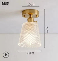 Plafonnier Japonais en Verre Unique | Marco Lucetti M