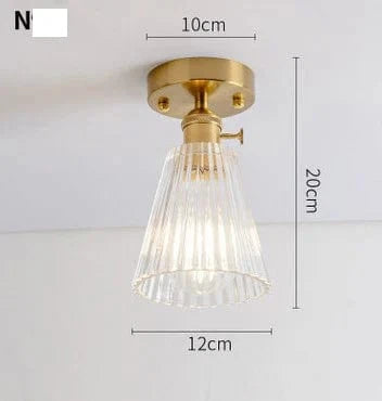 Plafonnier Japonais en Verre Unique | Marco Lucetti N