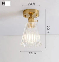 Plafonnier Japonais en Verre Unique | Marco Lucetti N