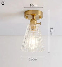 Plafonnier Japonais en Verre Unique | Marco Lucetti Ô