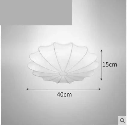 Plafonnier japonais minimalist. | Marco Lucetti Lumière blanche de 40 cm
