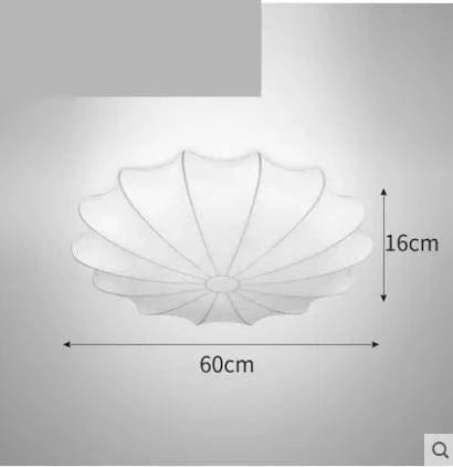 Plafonnier japonais minimalist. | Marco Lucetti Lumière blanche de 60 cm