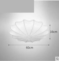 Plafonnier japonais minimalist. | Marco Lucetti Lumière blanche de 60 cm