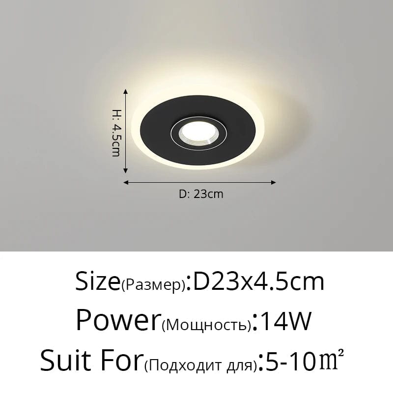 Plafonnier LED Acrylique Focus | Marco Lucetti