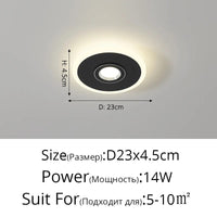 Plafonnier LED Acrylique Focus | Marco Lucetti