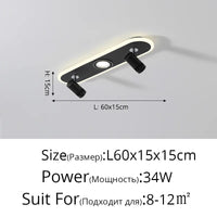 Plafonnier LED Acrylique Focus | Marco Lucetti
