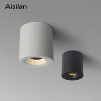 Plafonnier LED Aisilan Surface Monté Downlight Super Anti-éblouissement | Marco Lucetti BLANC / 7W à intensité variable / Blanc naturel | Anti-éblouissement