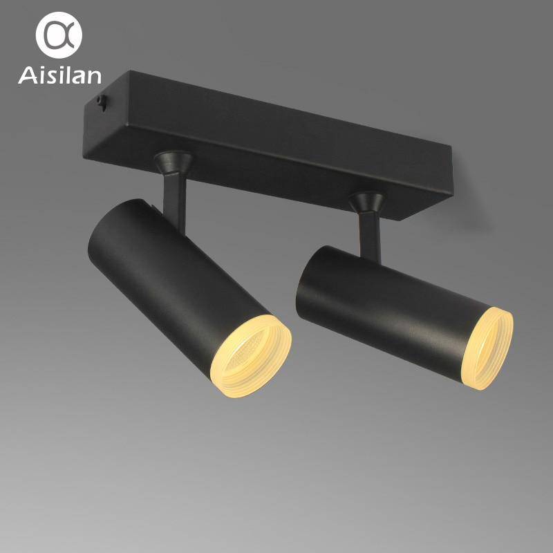 Plafonnier LED ajustables cylindriques "SpotLux" | Marco Lucetti