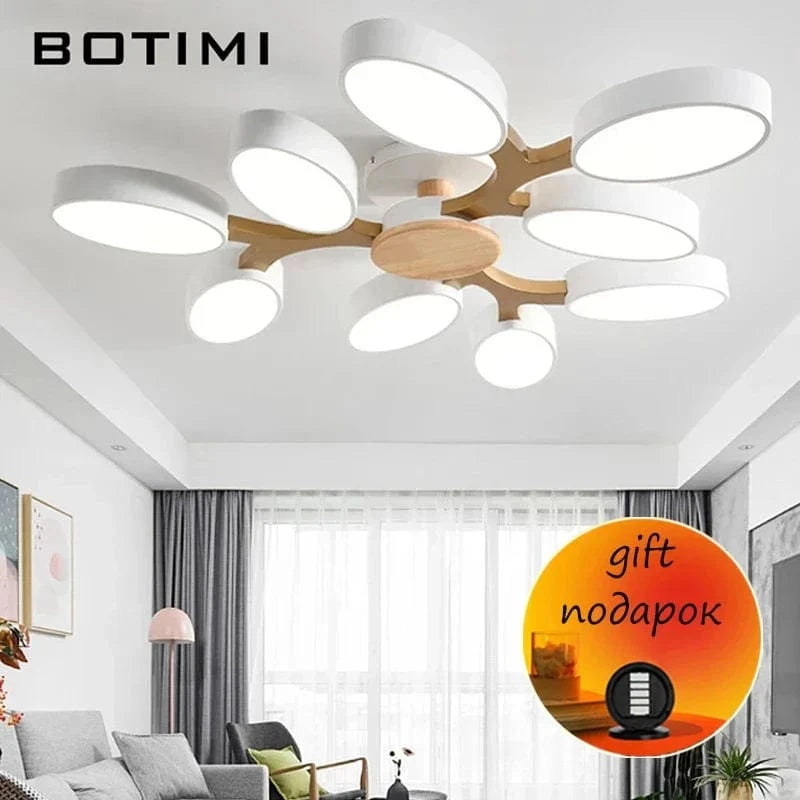 Plafonnier LED "Arbre Gris" | Marco Lucetti