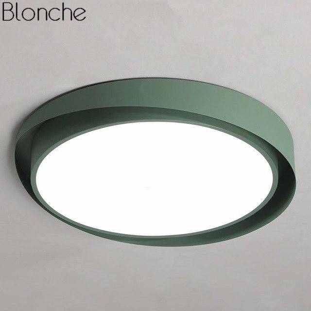 Plafonnier LED Arrondi Art Design | Marco Lucetti Vert / 40cm / Froide