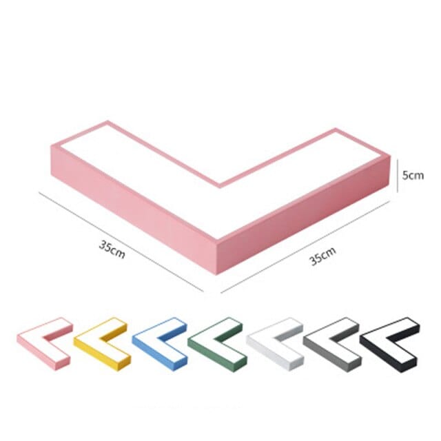 Plafonnier LED Arrow Design | Marco Lucetti Rose / Chaude