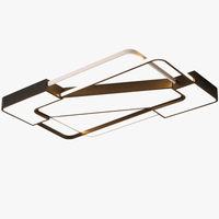 Plafonnier LED Art Déco Géométrique de Luxe pour Éclairage Intérieur | Marco Lucetti