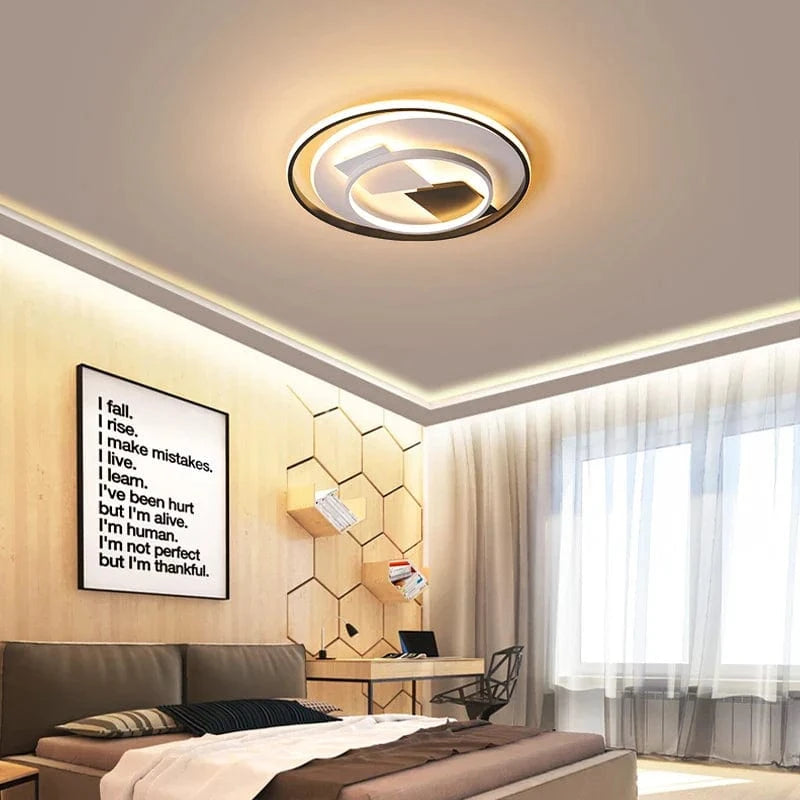 Plafonnier LED Art Déco Géométrique Luxe pour Éclairage Intérieur - Exclusive Collection | Marco Lucetti