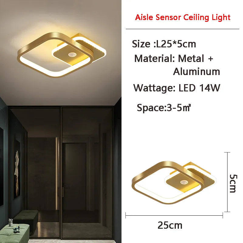 Plafonnier LED Smart Motion Detect