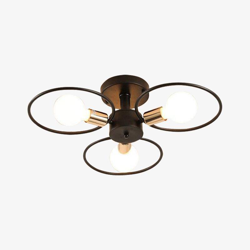Plafonnier LED Circles - Métal