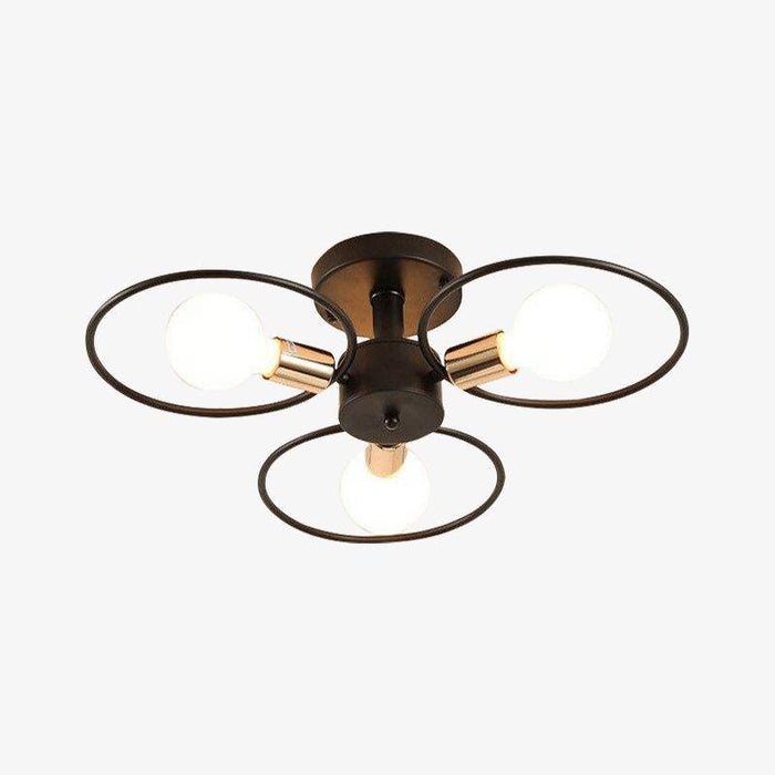 Plafonnier LED Circles - Métal