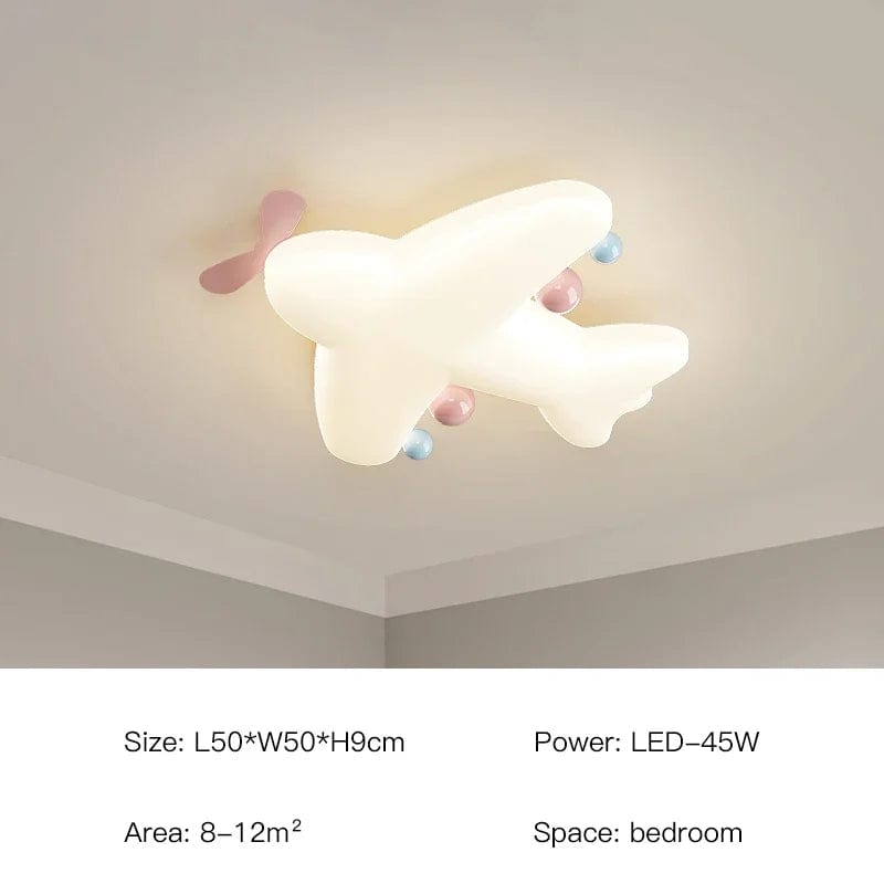 Plafonnier LED Avion Cœur Nordique - Protection des Yeux | Marco Lucetti