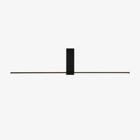 Plafonnier LED barre lumineuse Mahil | Marco Lucetti S - Noir / Chaude