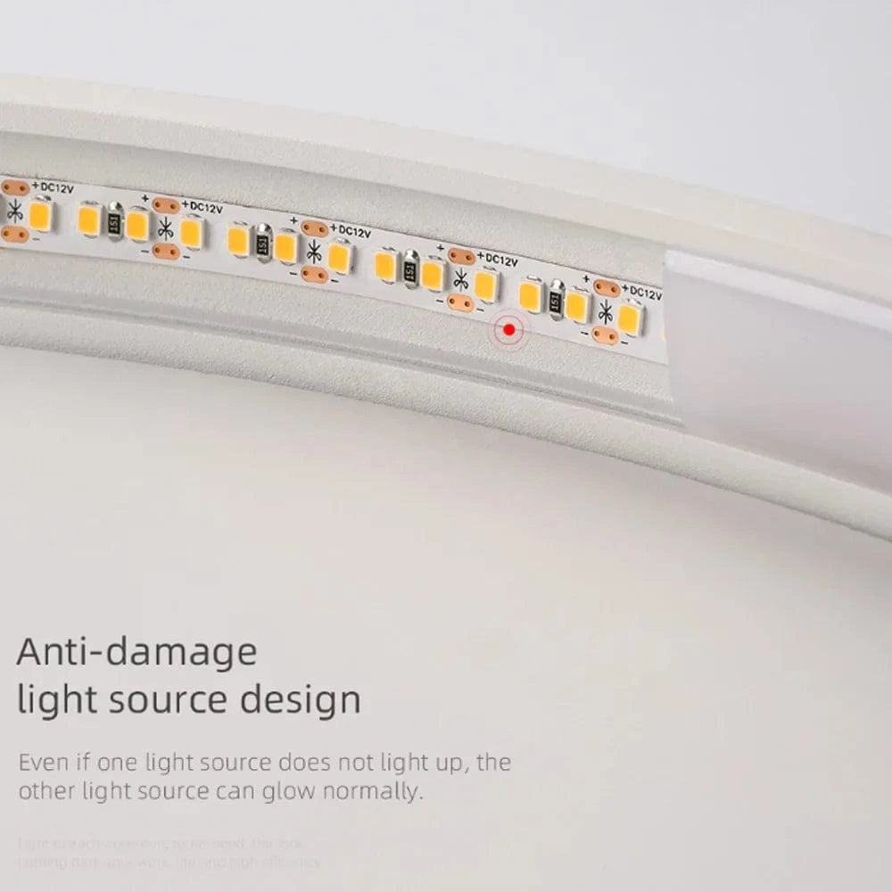 Plafonnier LED Blanc - Modèle Rond | Marco Lucetti