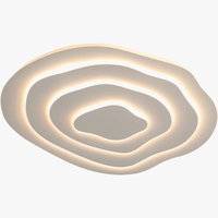 Plafonnier LED Blanc Multicouches Moderniste | Marco Lucetti