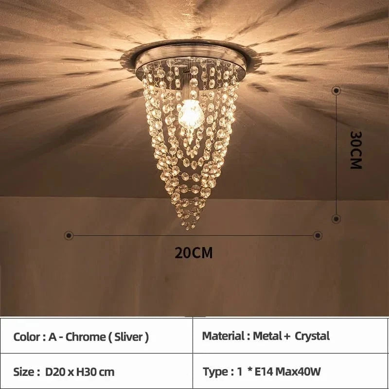 Plafonnier LED Bohème en Bois Luxe Moderne - Montage en Surface | Marco Lucetti A éclat de Chrome / Blanc froid