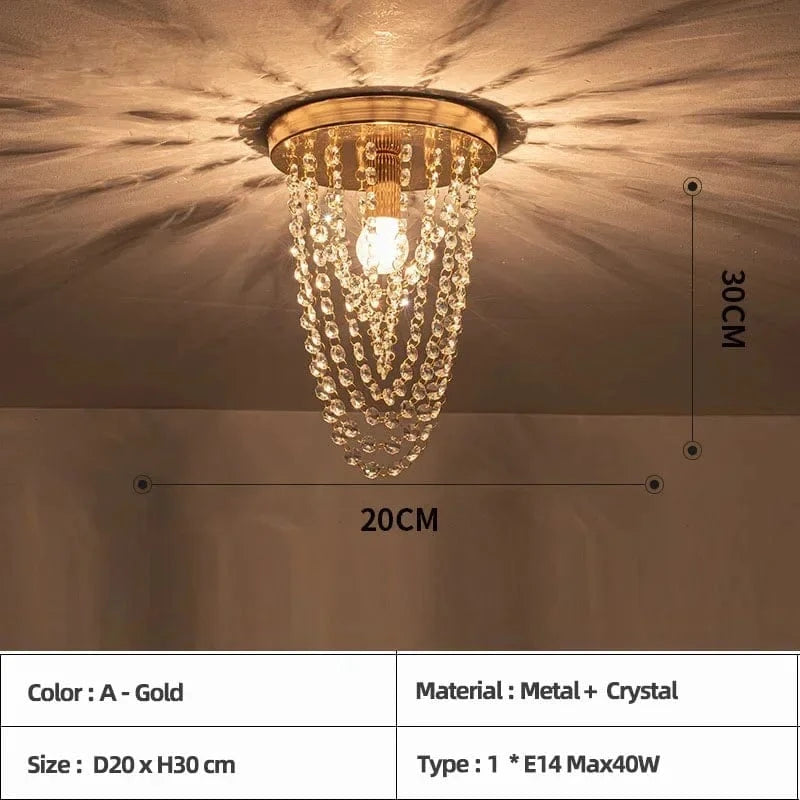 Plafonnier LED Bohème en Bois Luxe Moderne - Montage en Surface | Marco Lucetti A or / Blanc chaud