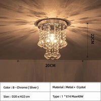 Plafonnier LED Bohème en Bois Luxe Moderne - Montage en Surface | Marco Lucetti B Ruban chromé / Blanc froid