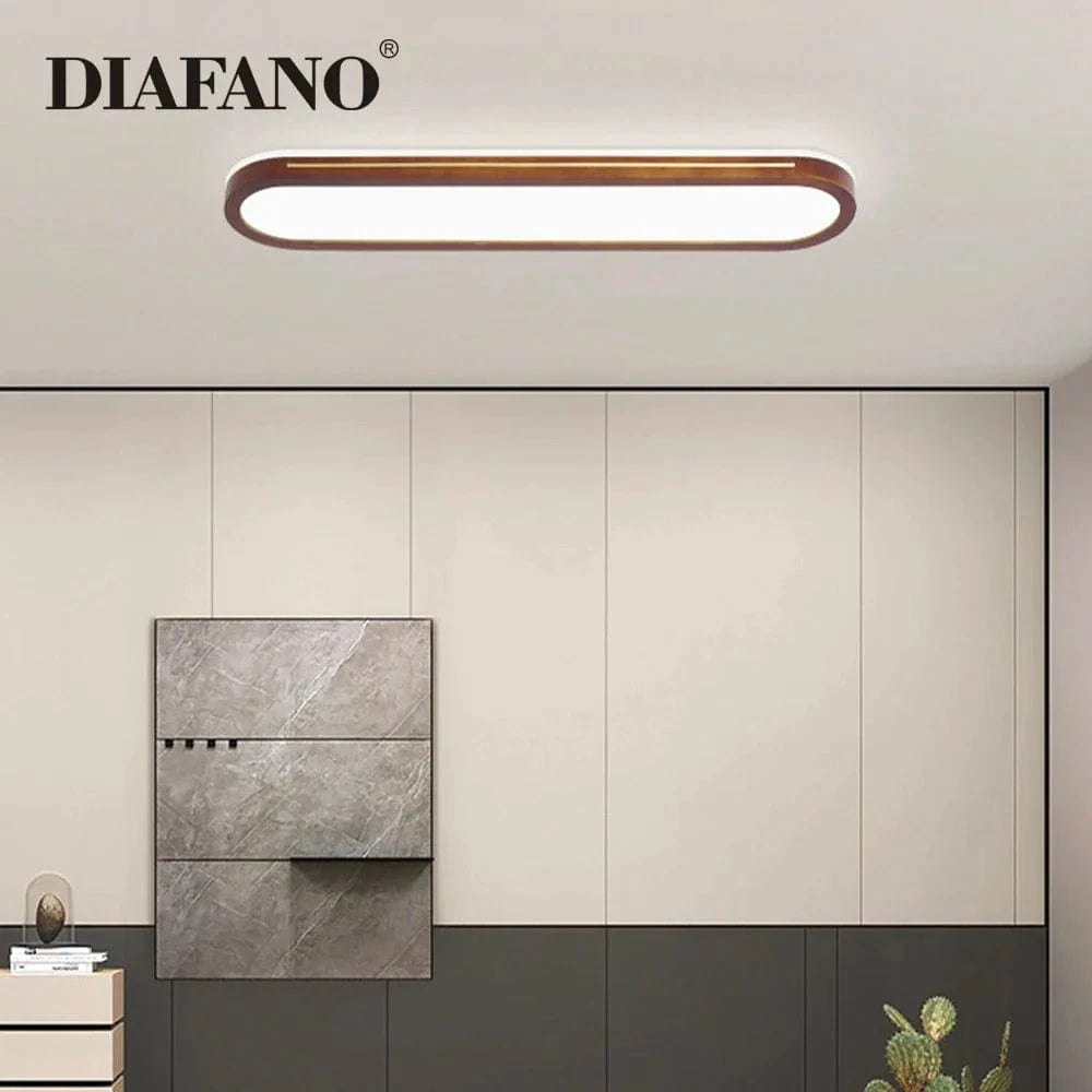 Plafonnier LED Bois Intelligent 2022 | Marco Lucetti