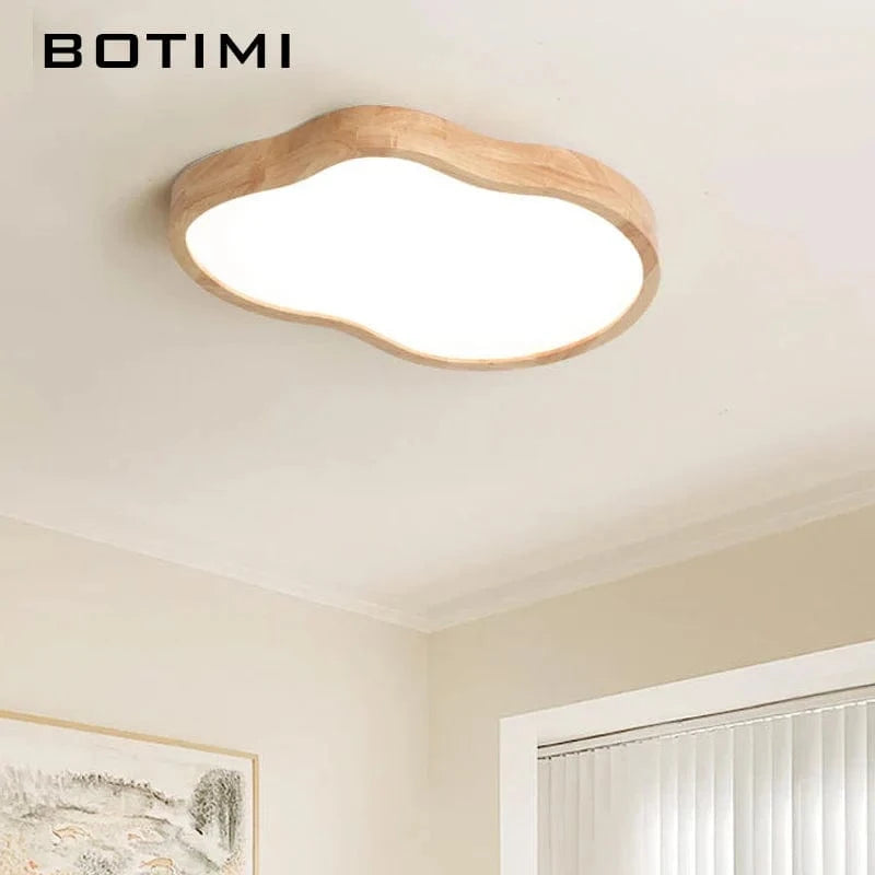 Plafonnier LED Bois Moderne | Marco Lucetti