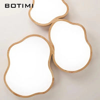 Plafonnier LED Bois Moderne | Marco Lucetti