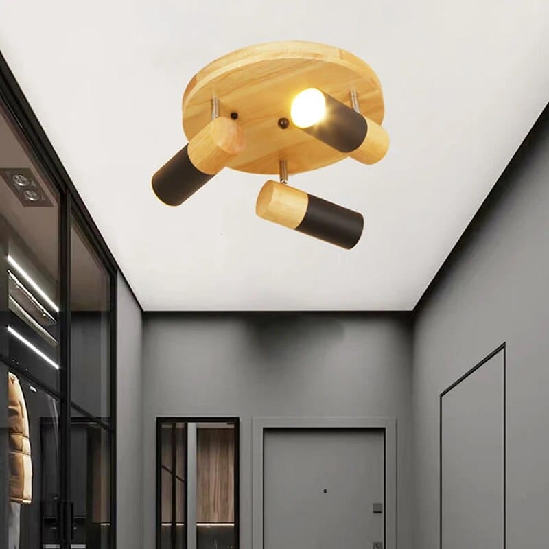 Plafonnier LED Bois Nordique | Marco Lucetti