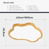 Plafonnier LED bois nordique moderne | Marco Lucetti