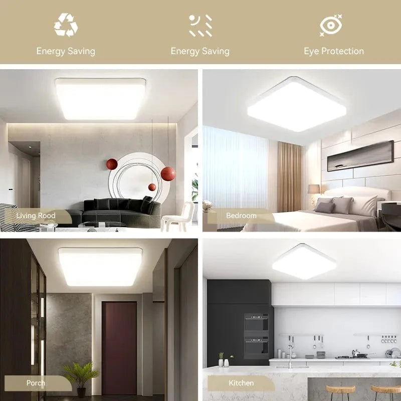 Plafonnier LED Carré Deluxe | Marco Lucetti