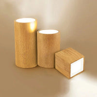 Plafonnier LED Carré en Bois Nordique Nordic Glow - Downlight | Marco Lucetti