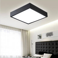 Plafonnier LED carré métallique SteplessSquare™ | Marco Lucetti