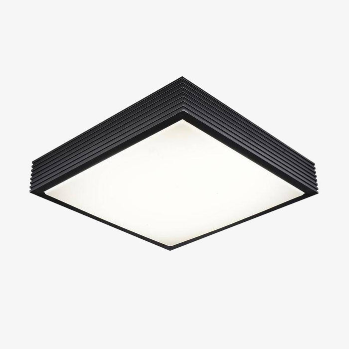 Plafonnier LED carré métallique SteplessSquare™ | Marco Lucetti