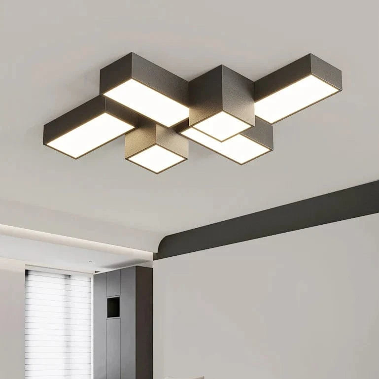 Plafonnier LED carré minimaliste design | Marco Lucetti