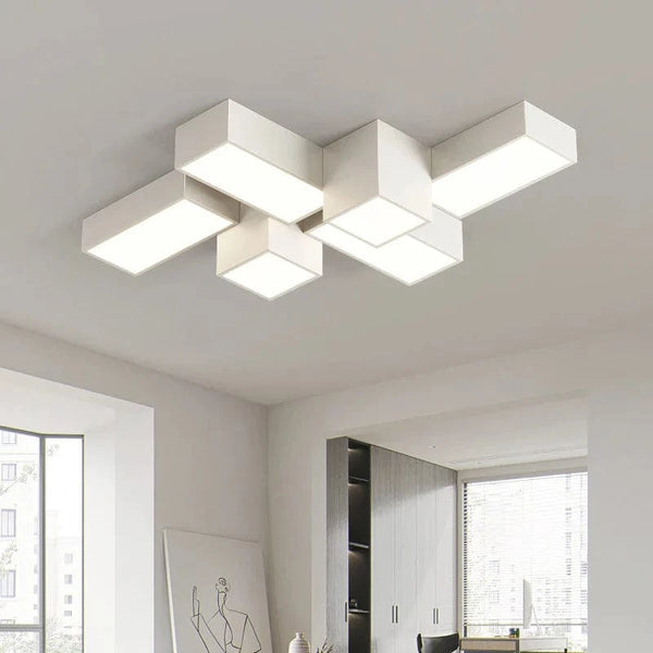 Plafonnier LED carré minimaliste design | Marco Lucetti