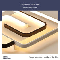 Plafonnier LED carré stylé | Marco Lucetti