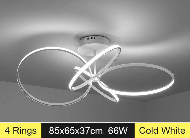 Plafonnier LED Cercle de Lumière | Marco Lucetti 4 cercles - Small