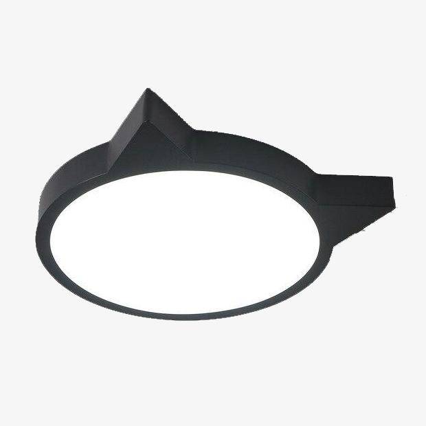 Plafonnier LED Chat-Lumière | Marco Lucetti Noir / 60cm