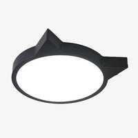 Plafonnier LED Chat-Lumière | Marco Lucetti Noir / 60cm