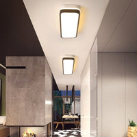 Plafonnier LED Chelsea : Design Géométrique Noir & Blanc | Marco Lucetti