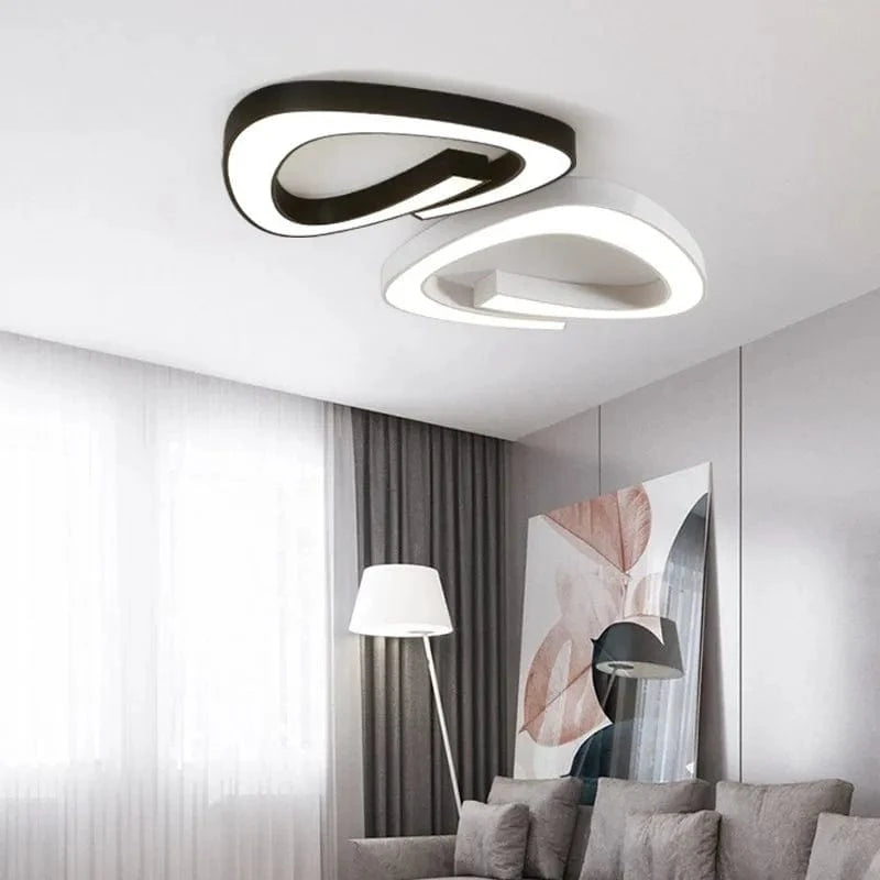 Plafonnier Led Chic en fer acrylique | Marco Lucetti