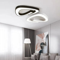 Plafonnier Led Chic en fer acrylique | Marco Lucetti