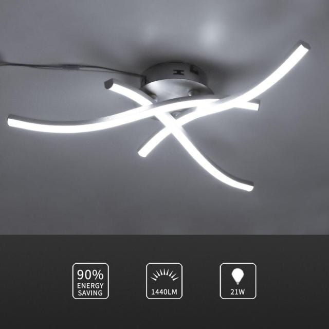 Plafonnier LED Chic "Teylor" | Marco Lucetti A - Chaude